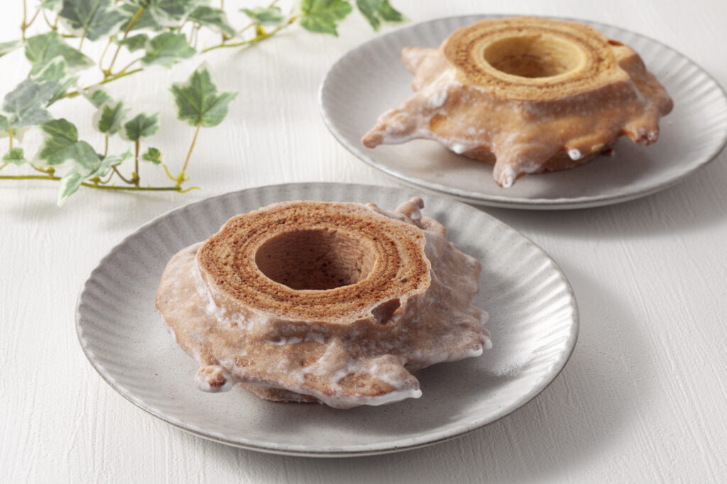 <small>「ツキトワ by ⅿeigetsudo」<br>「広重バームクーヘン」</small><br>バームクーヘン特別販売