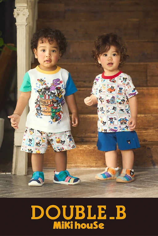 「ダブルB」POP-UP＆「ミキハウス」WEB LIMITED サマーコレクション