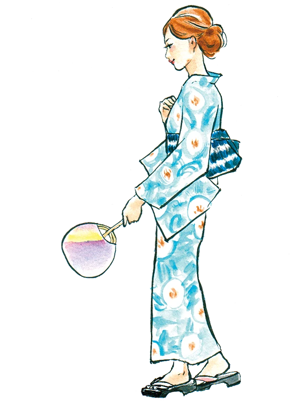 <small>～花火大会直前～</small><br>「京のきもの屋 四君子」サマーバーゲン